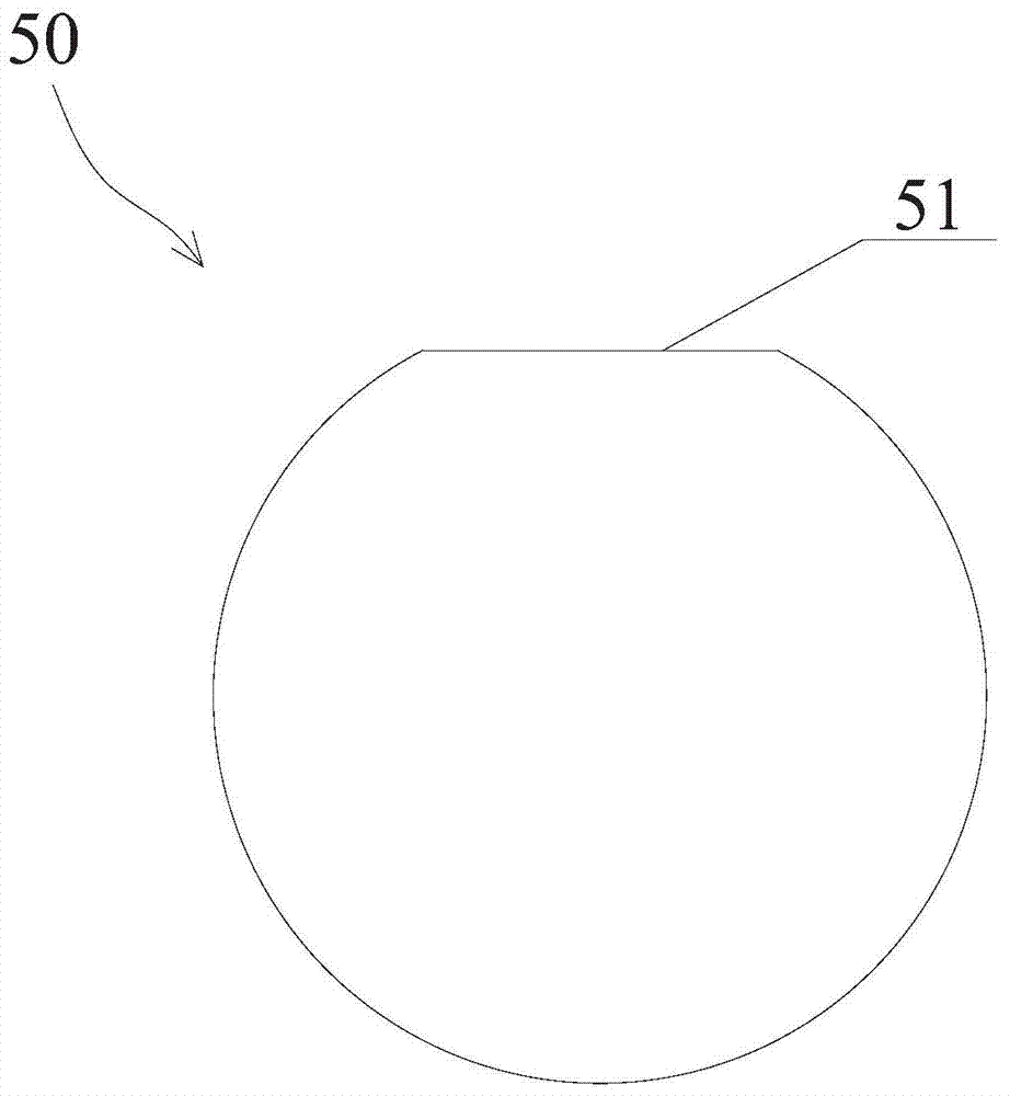 Wafer deep groove etching method