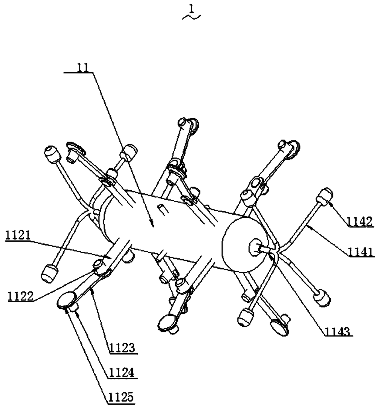 Novel jet cleaning robot for sewage pipes