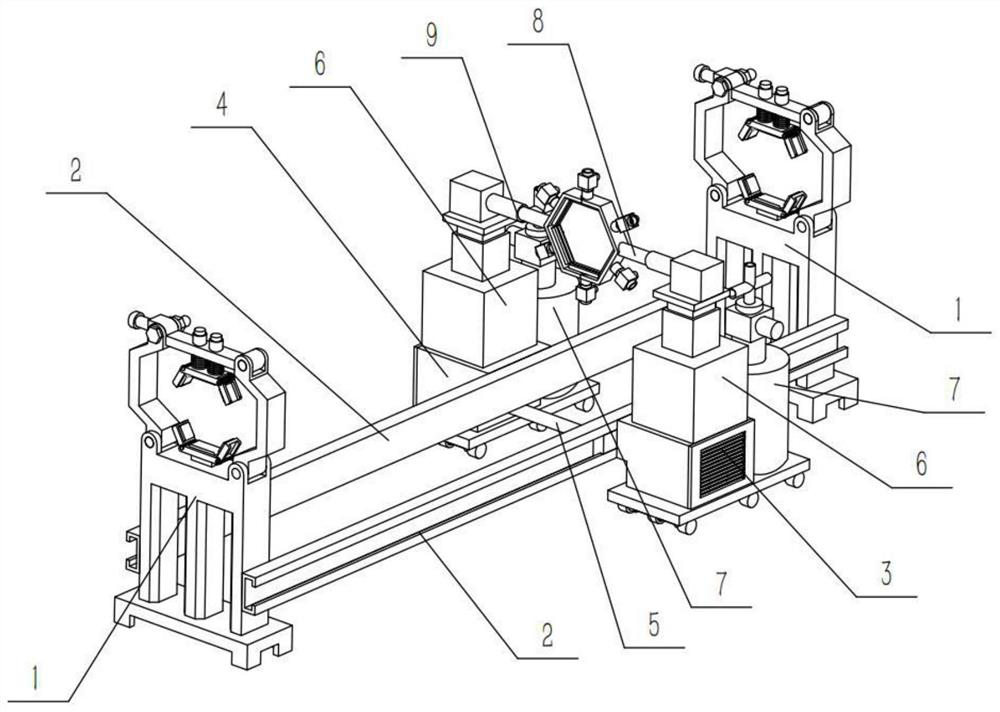 A paint spraying device