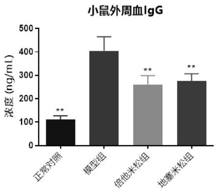 A kind of modeling method of mouse model of chronic contact dermatitis