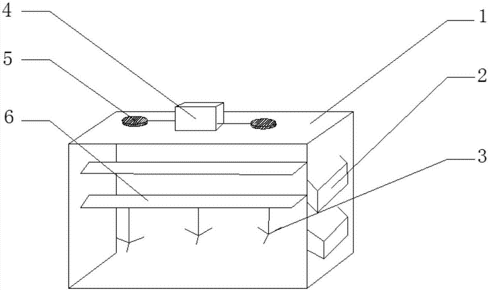 Dormitory shoe cabinet