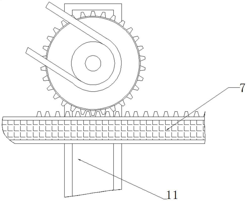 A device for automatically grabbing and releasing prefabricated parts for transportation