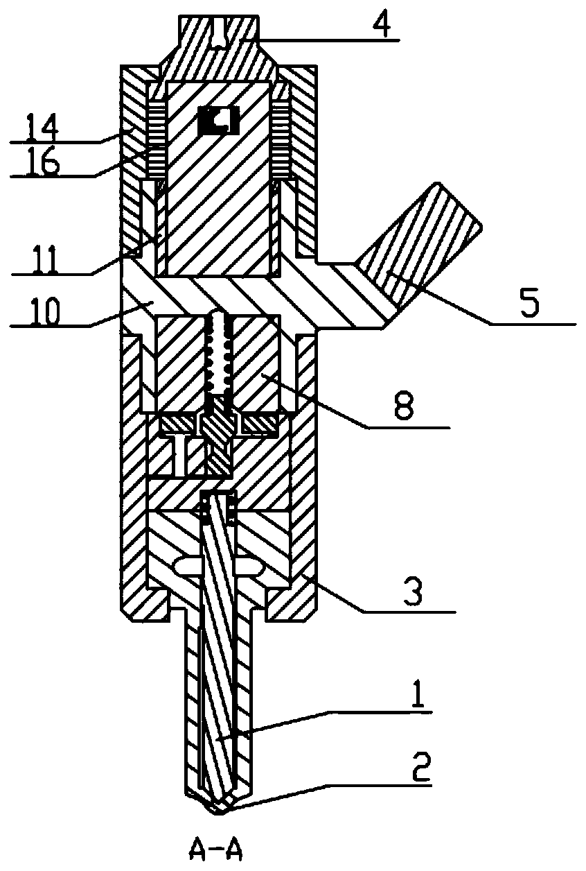 A dual-channel fuel injector with controllable fuel mixing ratio and its control method