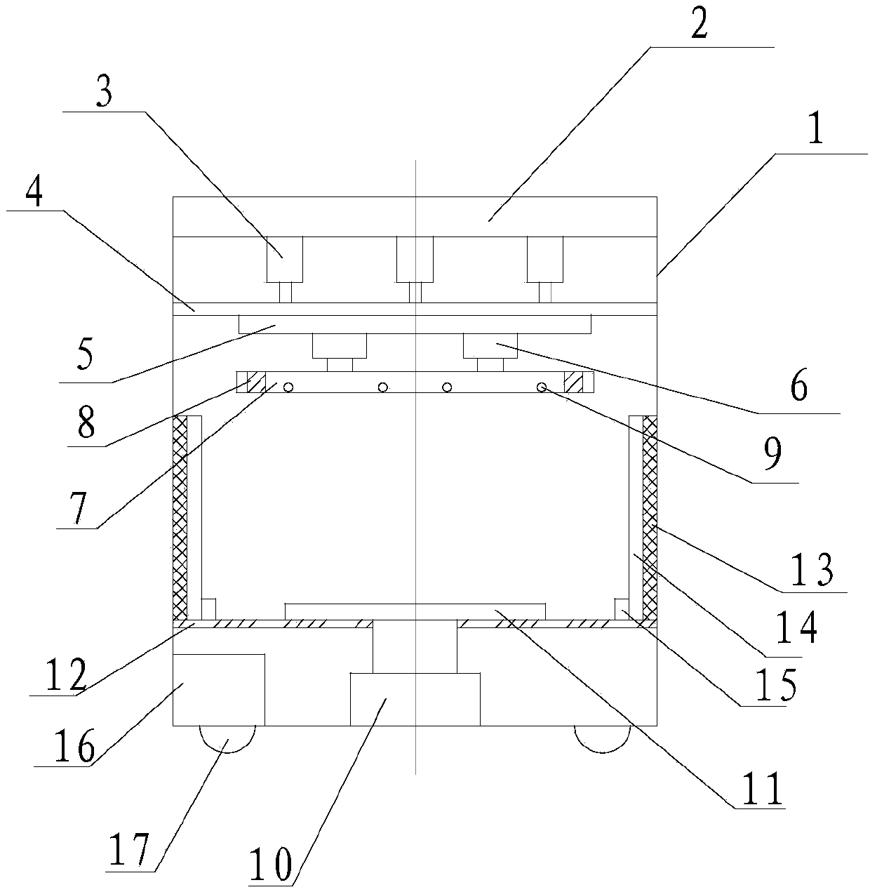 Device and method for testing compressive strength of packaging carton