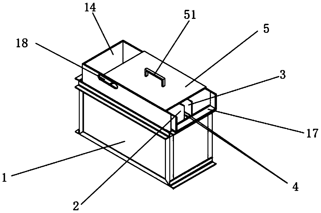 Improved built-in electrolysis device