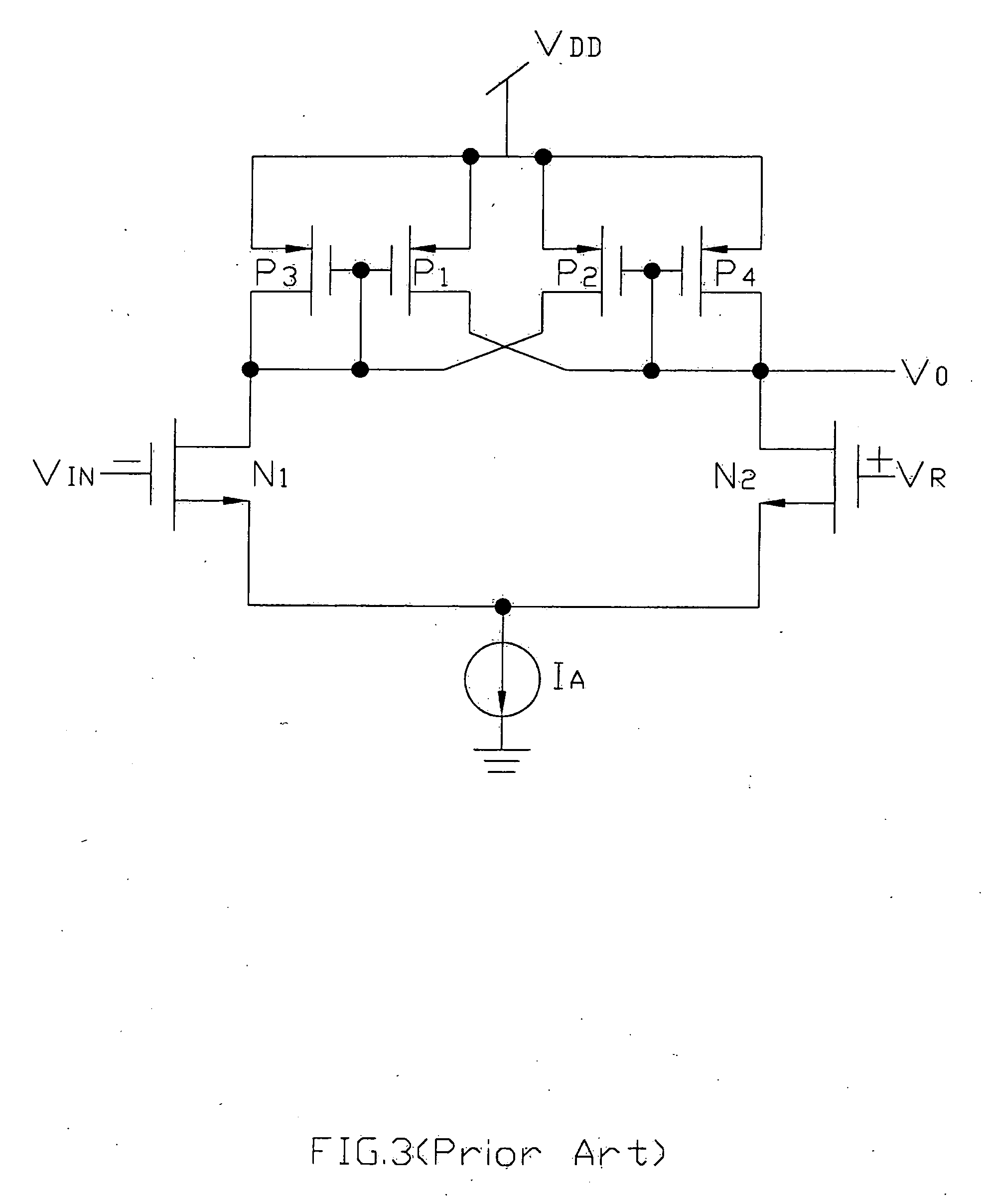 Hysteresis circuit device