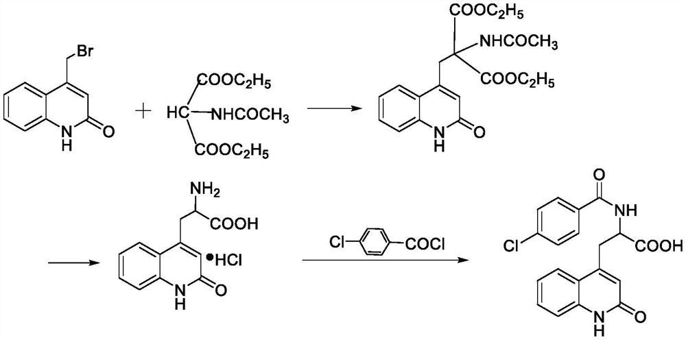 Preparation method of rebamipide bulk drug