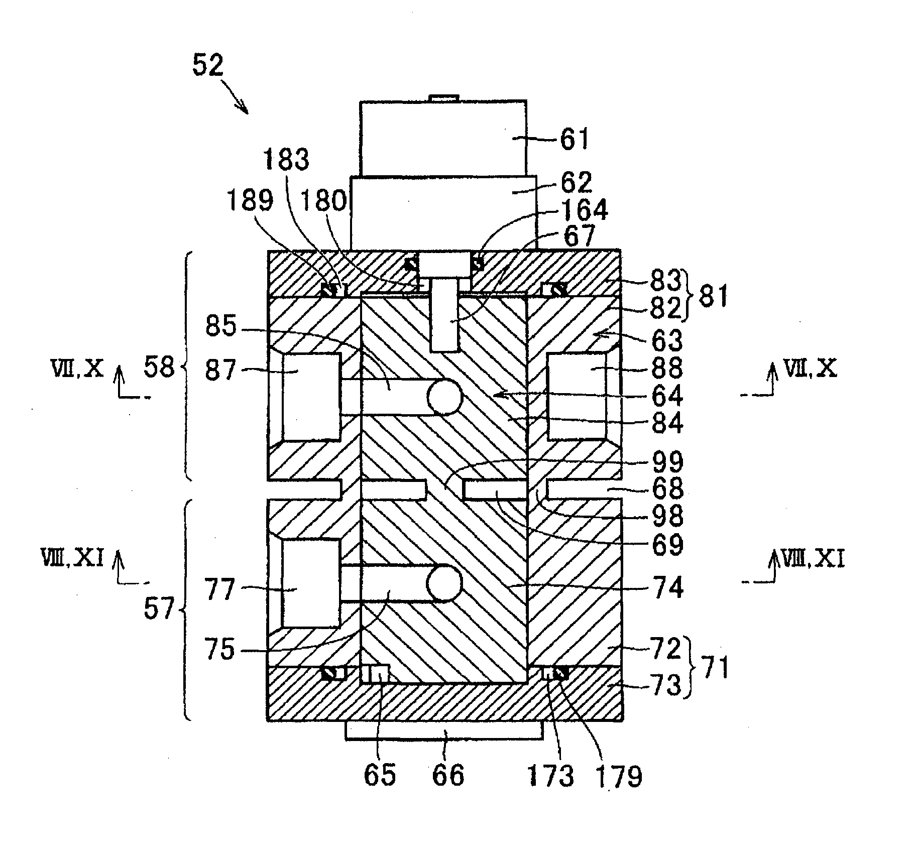 Selector valve and cooling system