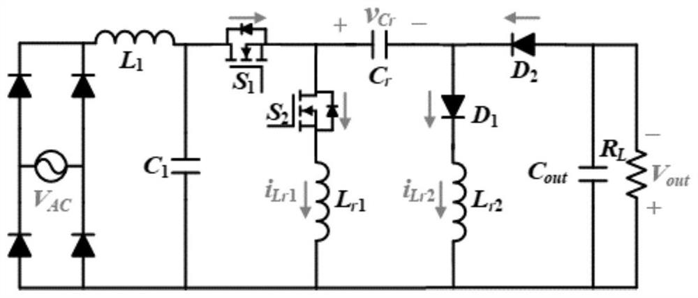 Buck PFC circuit based on resonant switched capacitor converter