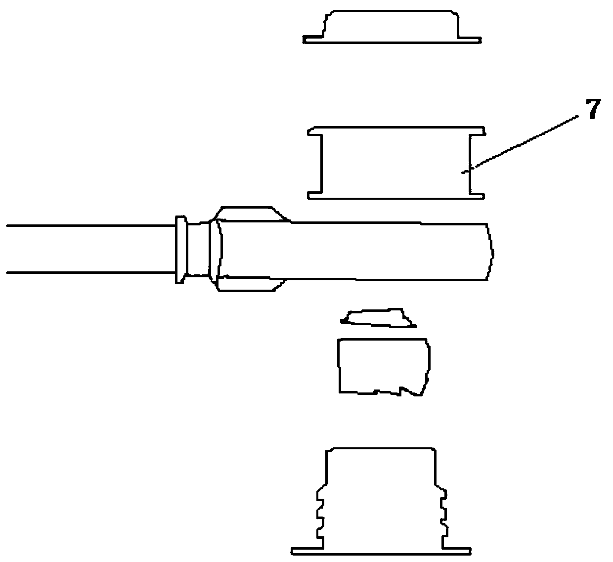 An Adaptive Damping Shock Absorber Cable Joint