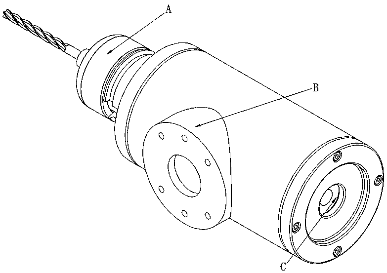 Floating quick-change end effector for deburring