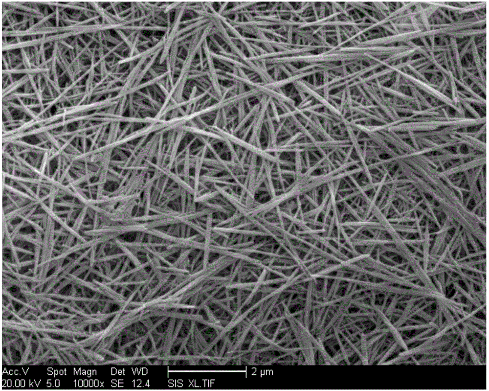 Preparation method of hyperstable self-supported manganese dioxide water treatment membrane