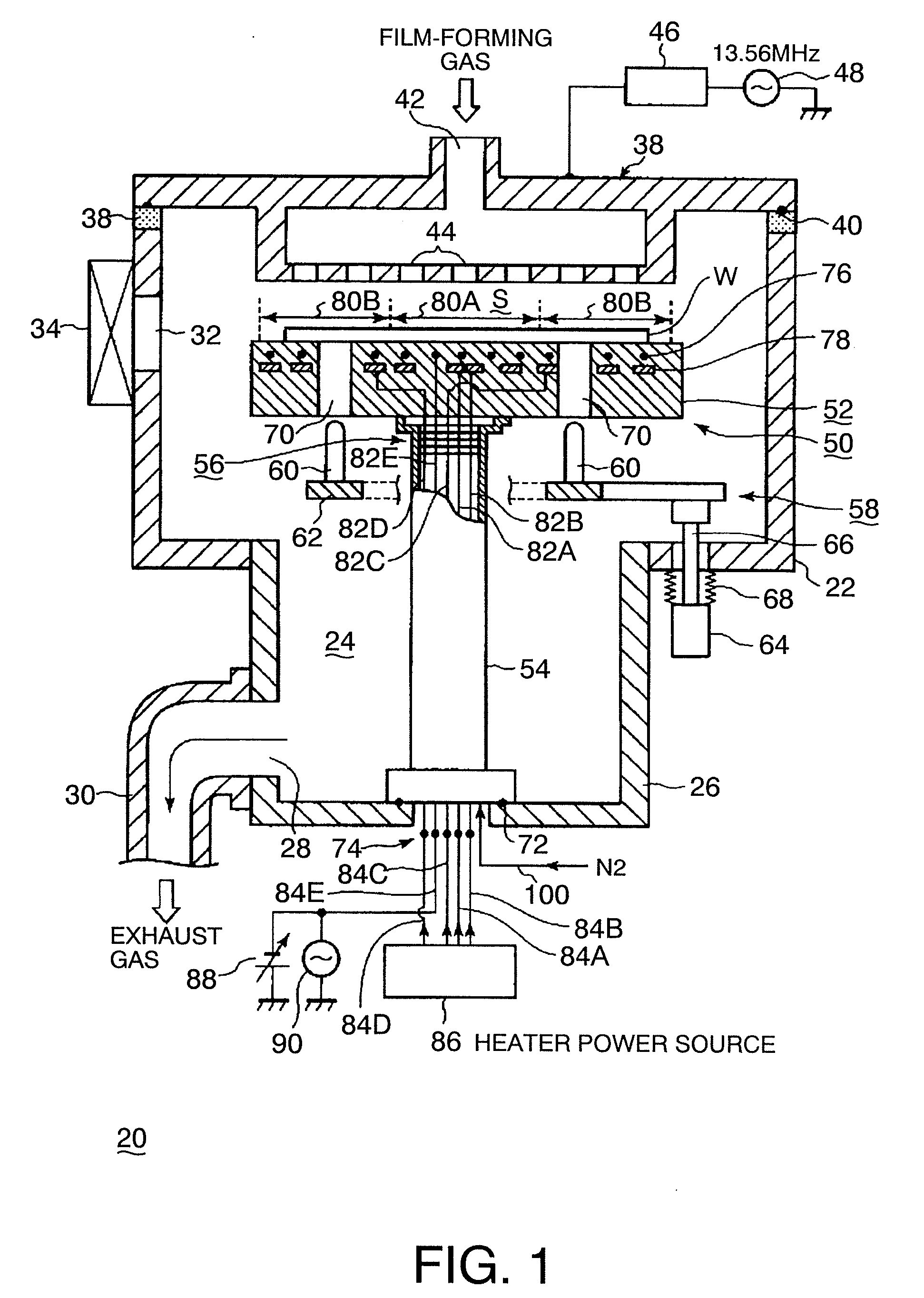 Stage structure and heat treatment apparatus