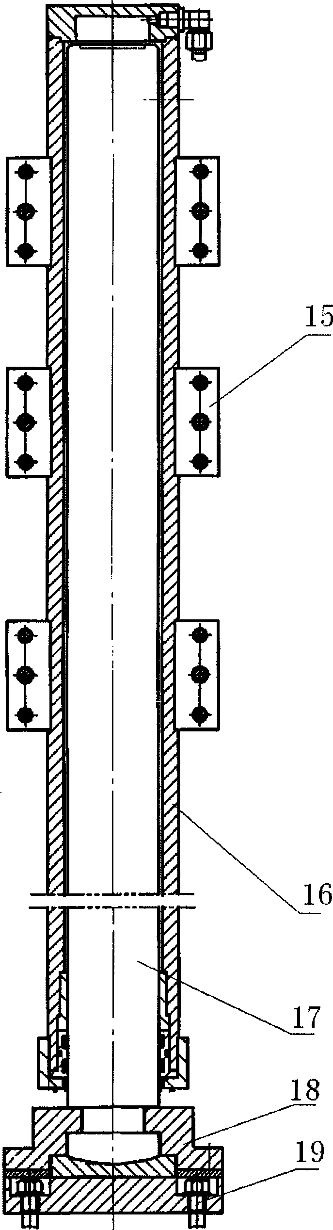 Double column vertical lathe