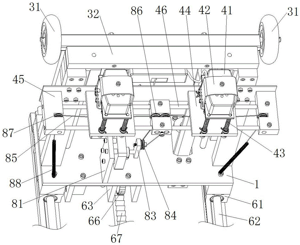 A bed massage device