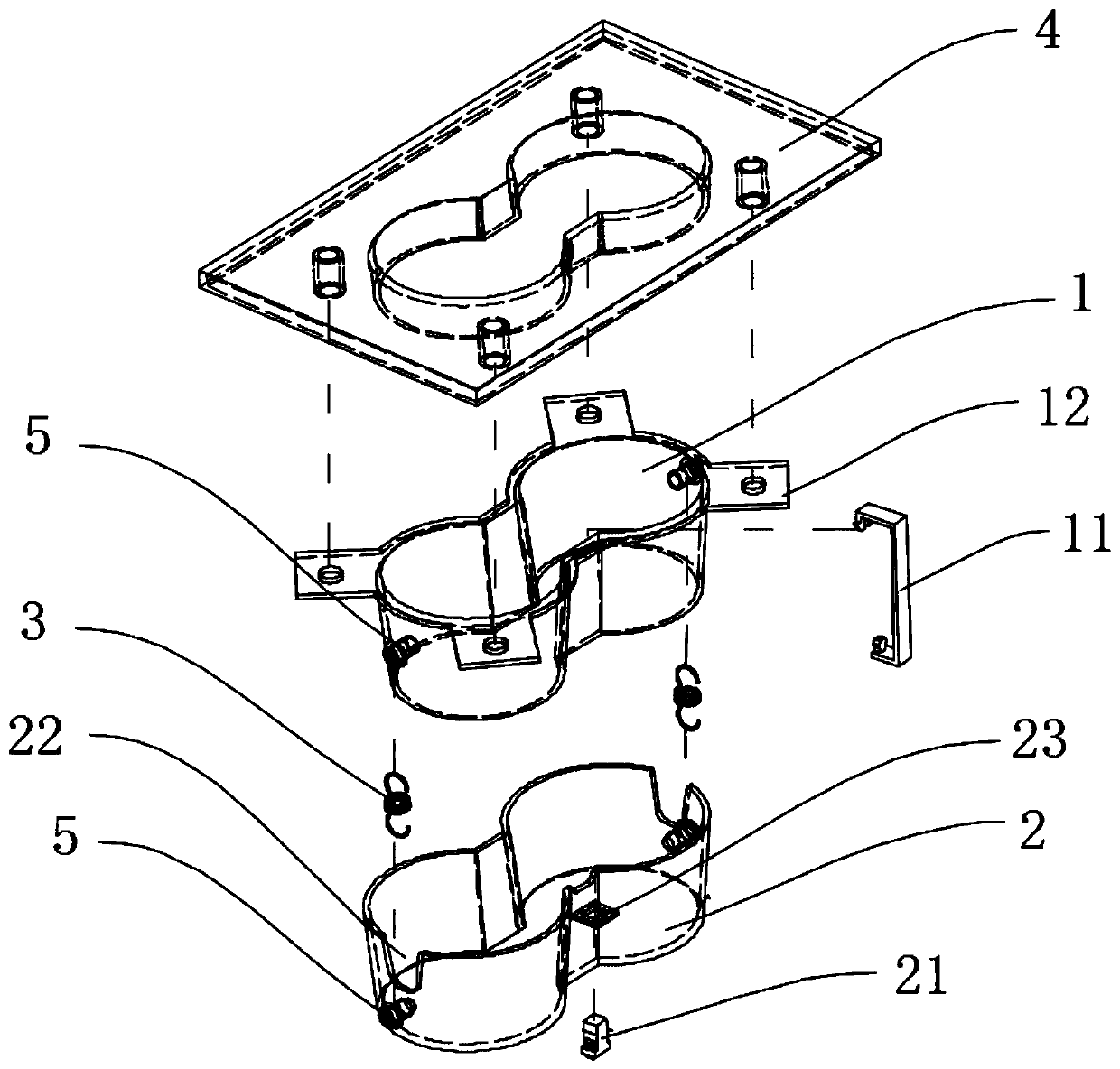 Cup holder structure