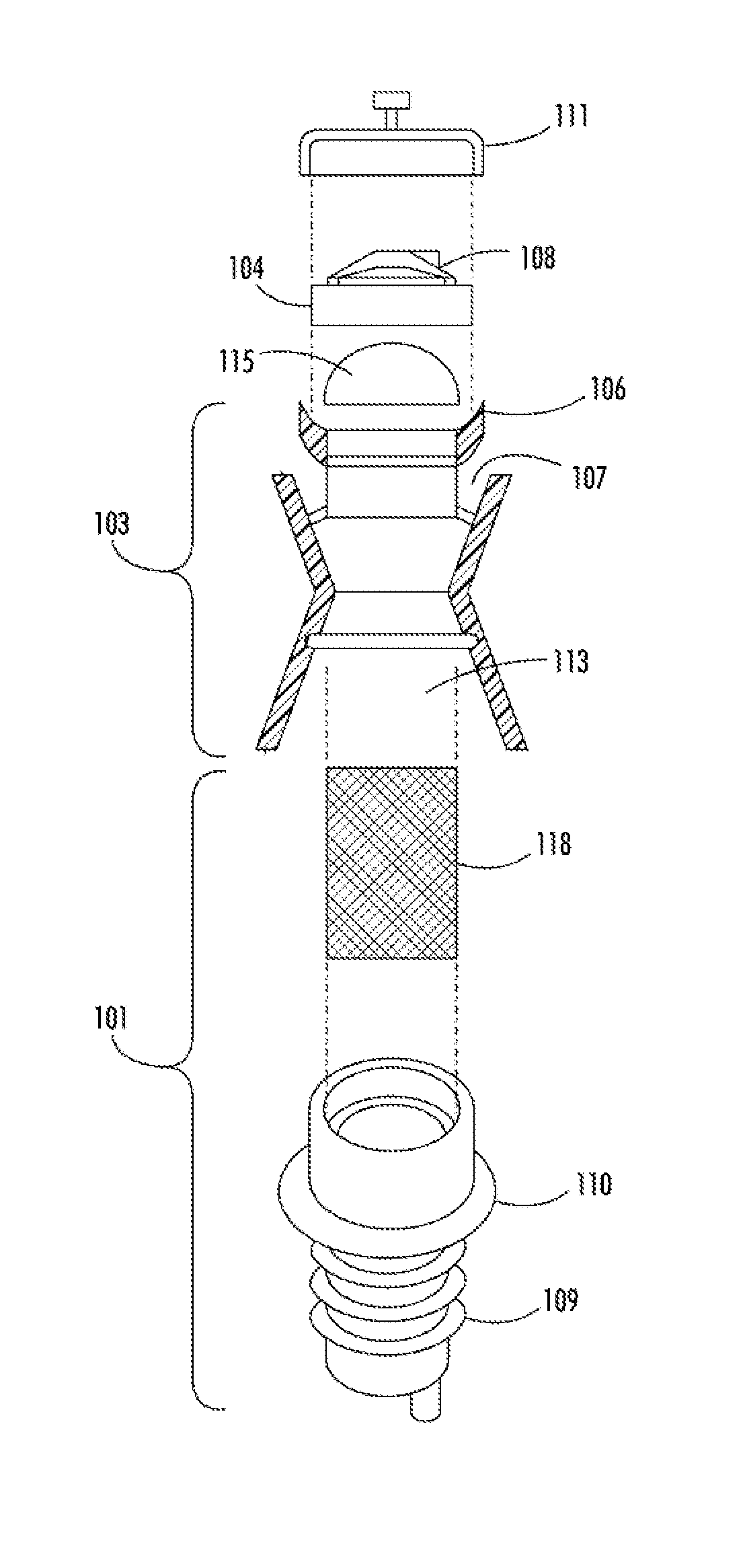 Wine pouring regulator and aerator therein