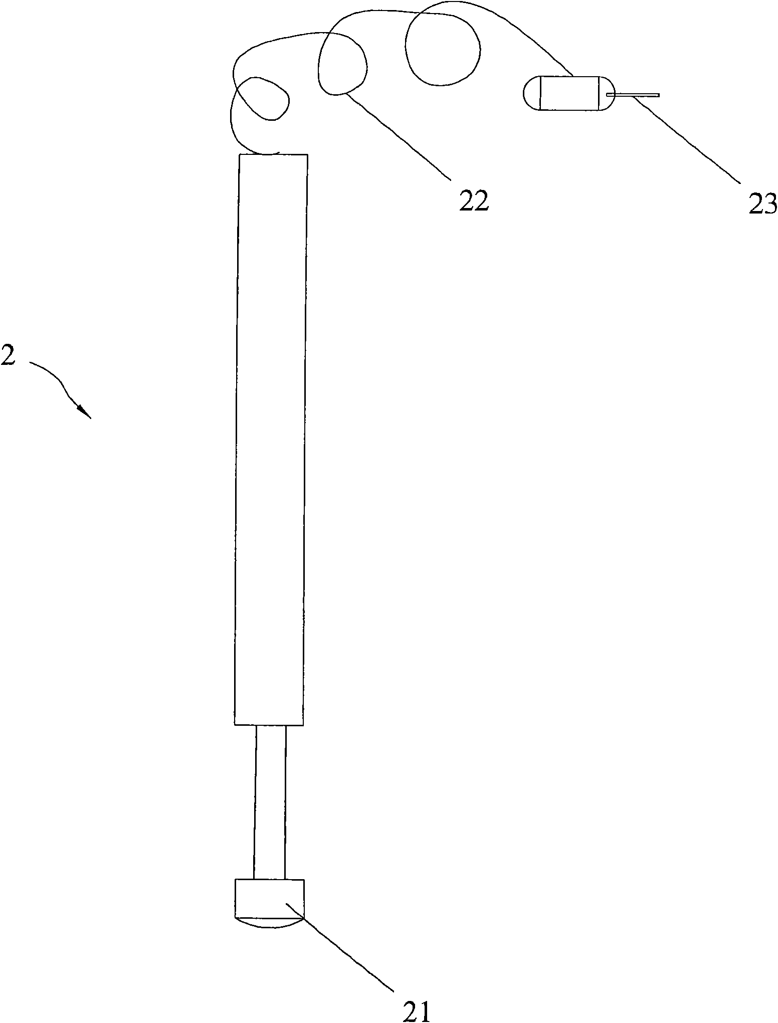 Six meridians balance micro-control medium/low frequency treatment device and working method thereof