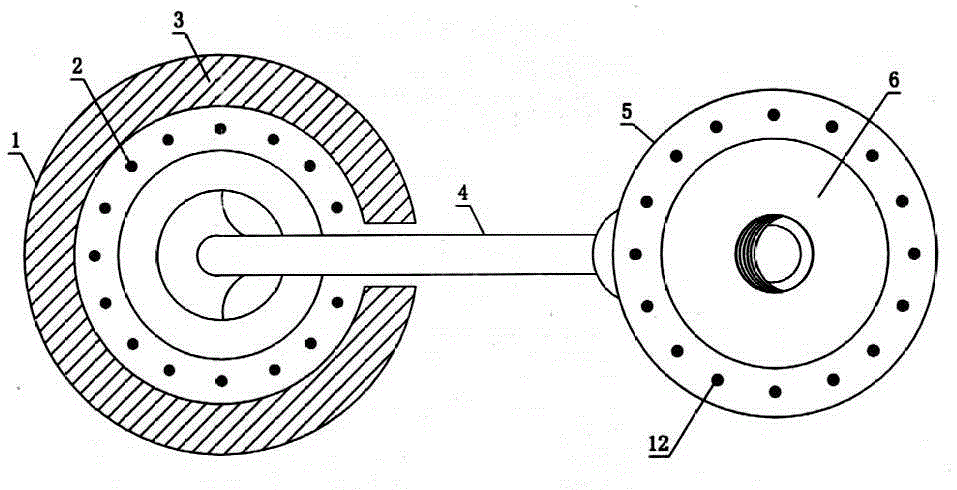 Separation type high-speed multi-gearshifting transmission