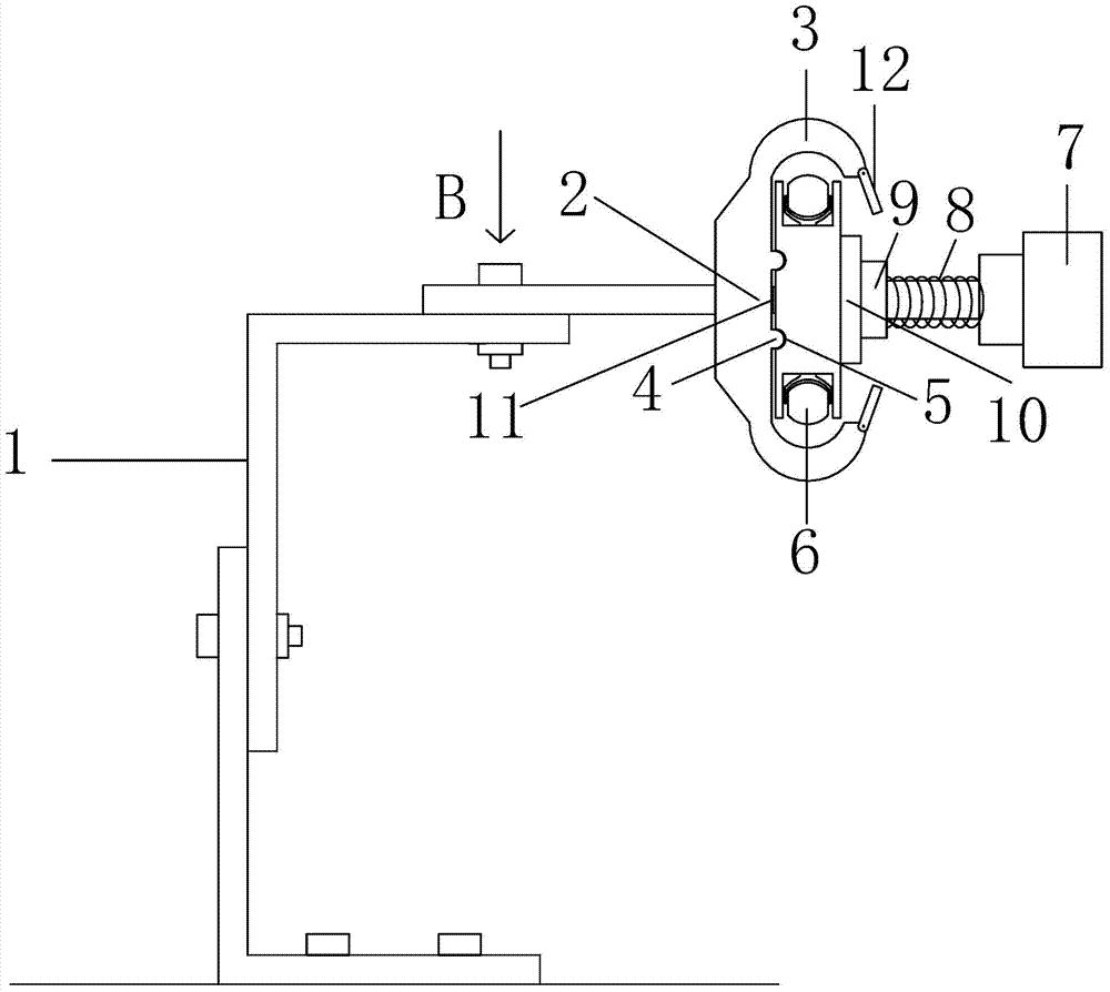 Traveling vehicle power supply device