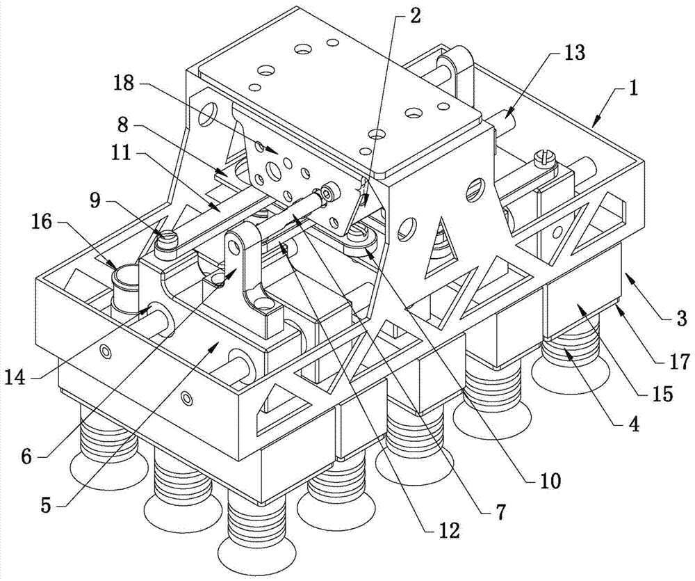 Variable-pitch flexible robot fixture