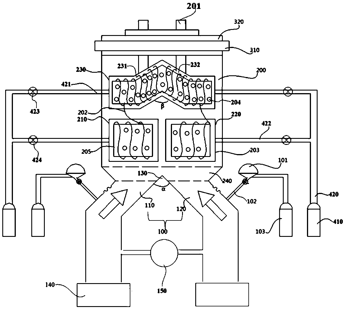 A pretreatment method for desulfurized fly ash of sintering flue gas