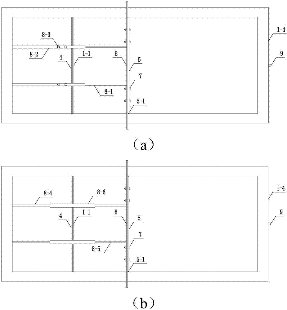 Excavation model test device for foundation pit excavation simulating ups and downs of pressurized water head