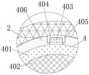 A concealed inverted tube sound bar structure