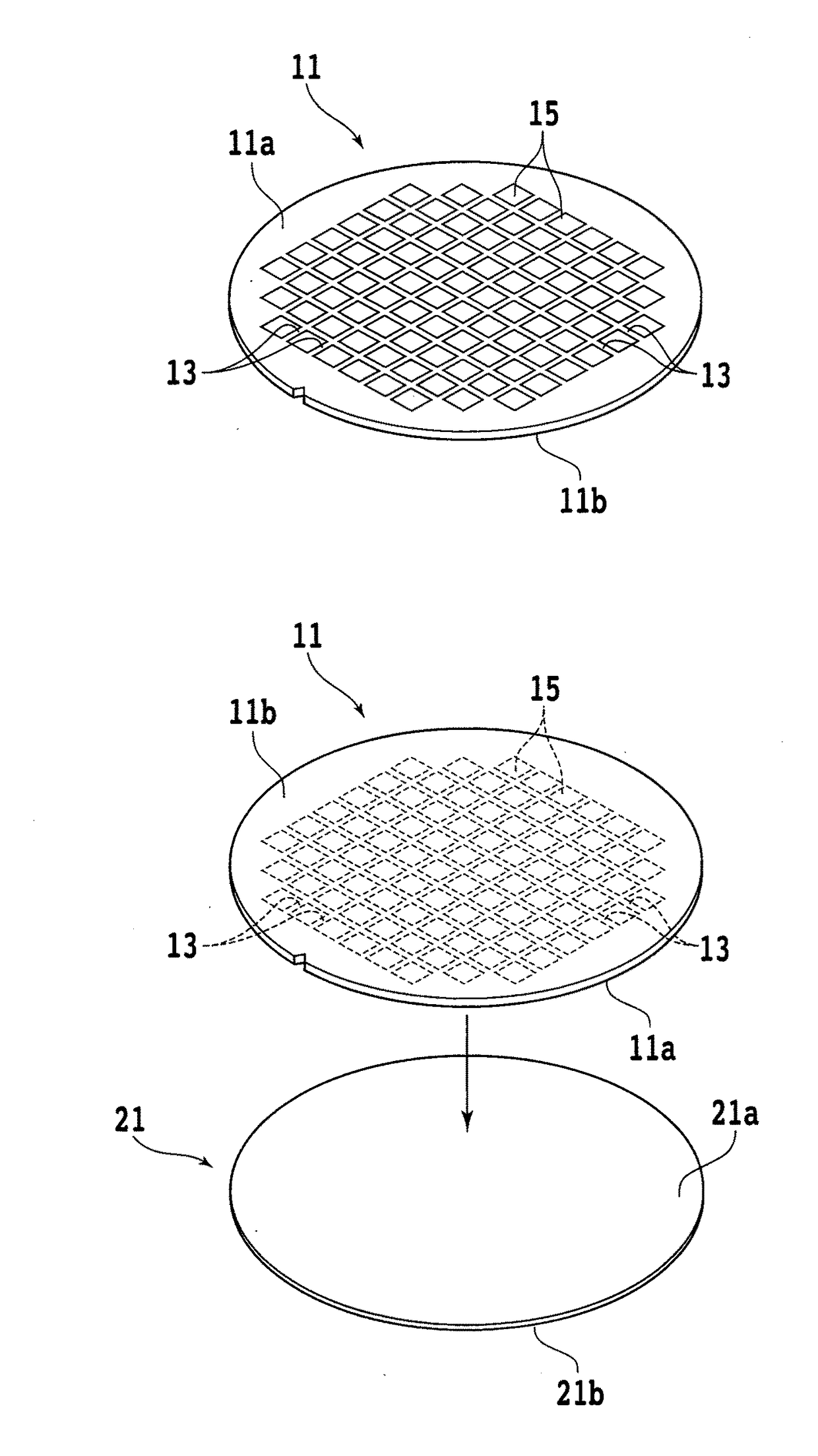 Wafer and method of processing wafer