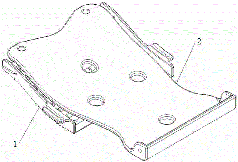 Collision protecting device of power battery pack body