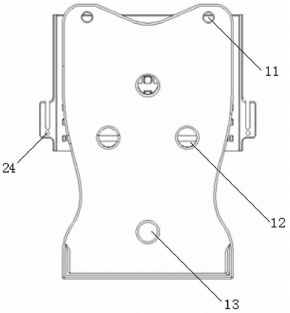 Collision protecting device of power battery pack body