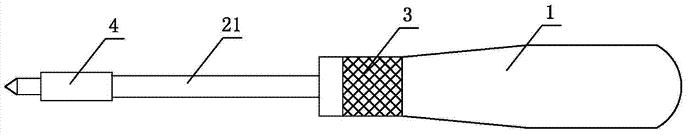 A two-way variable speed screwdriver