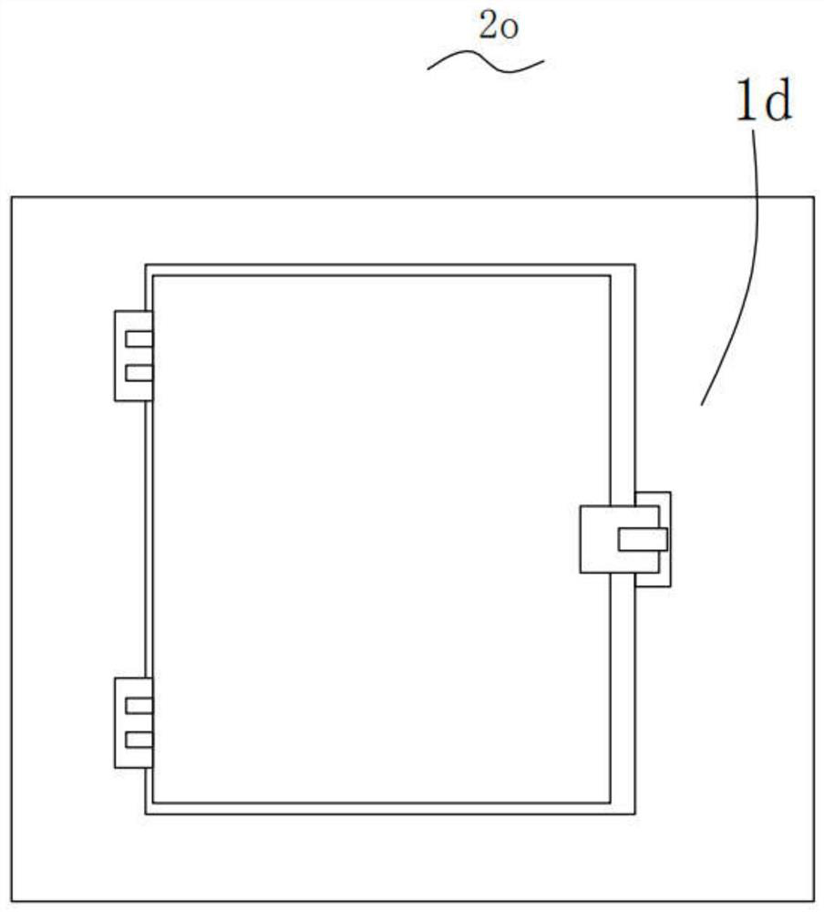 An inspection device for coal cracking products with full particle size