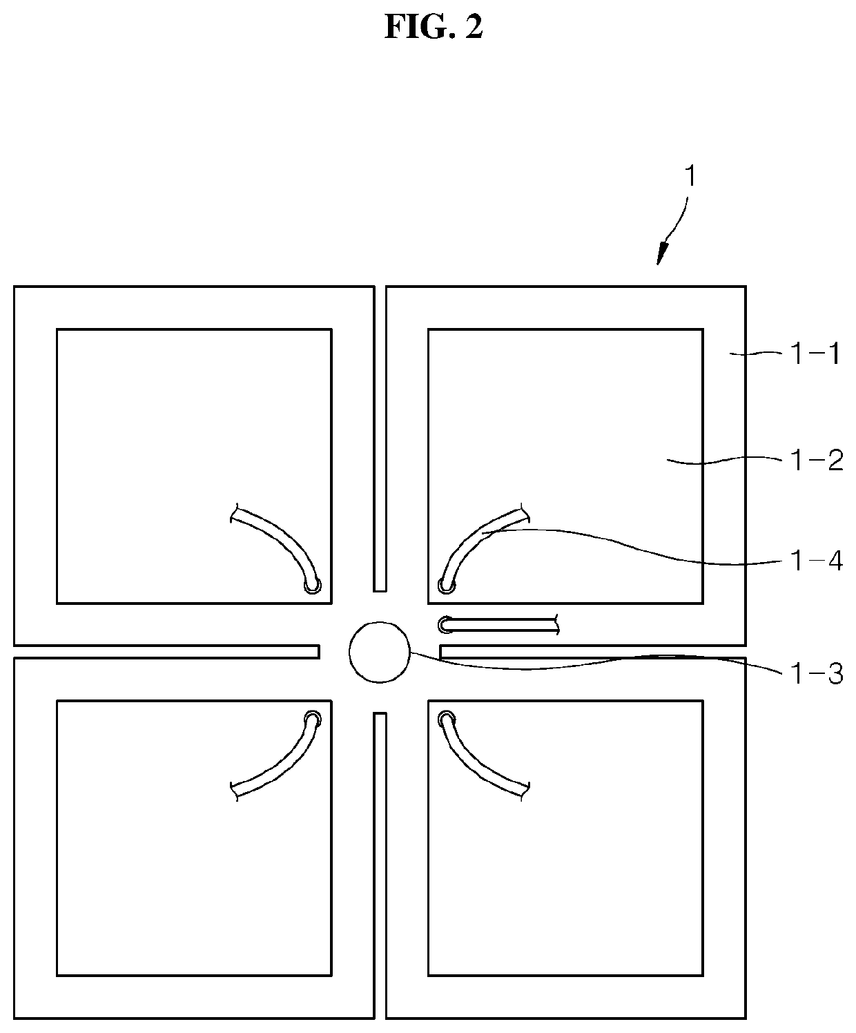 Wind power generator using piezoelectric element