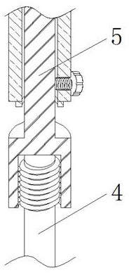 Top surface perforating device for assembled building construction