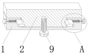 Top surface perforating device for assembled building construction