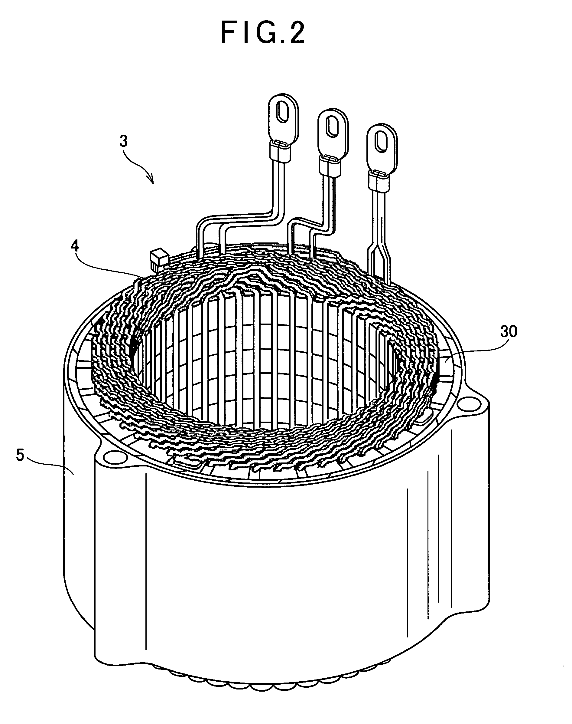 Method for manufacturing stators for rotary electric machines