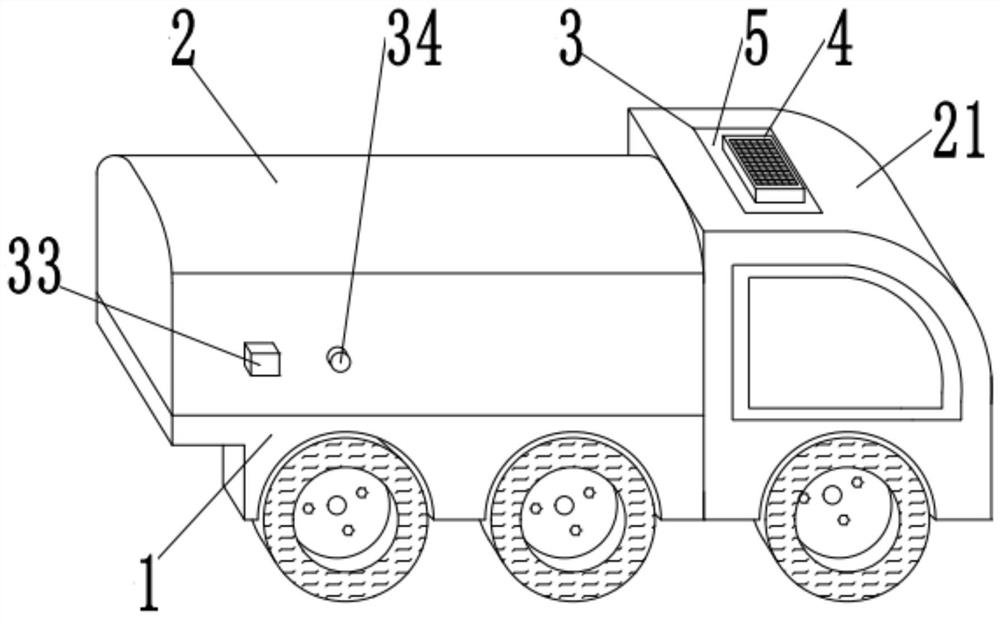 Danger early warning detection device and system for dangerous article road transportation