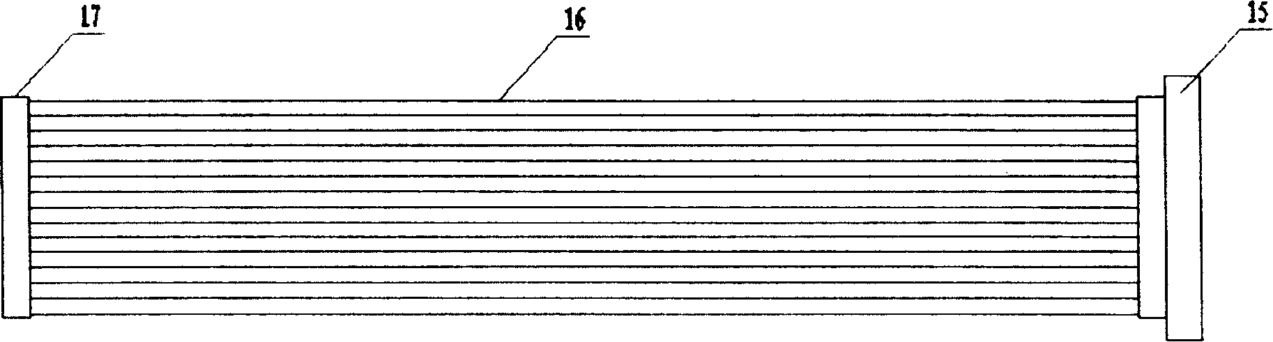 Combined filter tube element pulse dust-collector