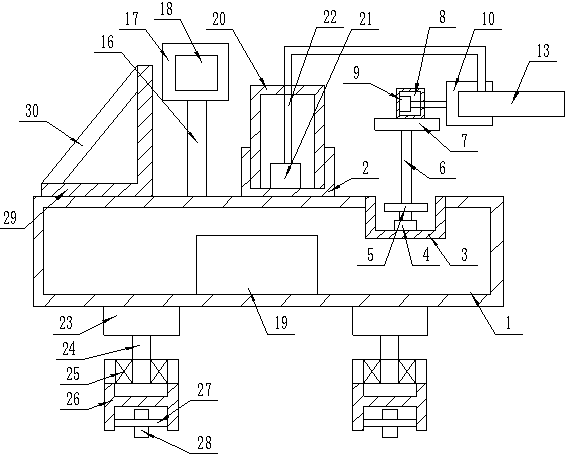 Solar street lamp pole painting device