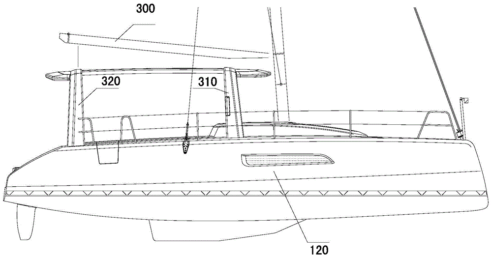 Modular three-body ship