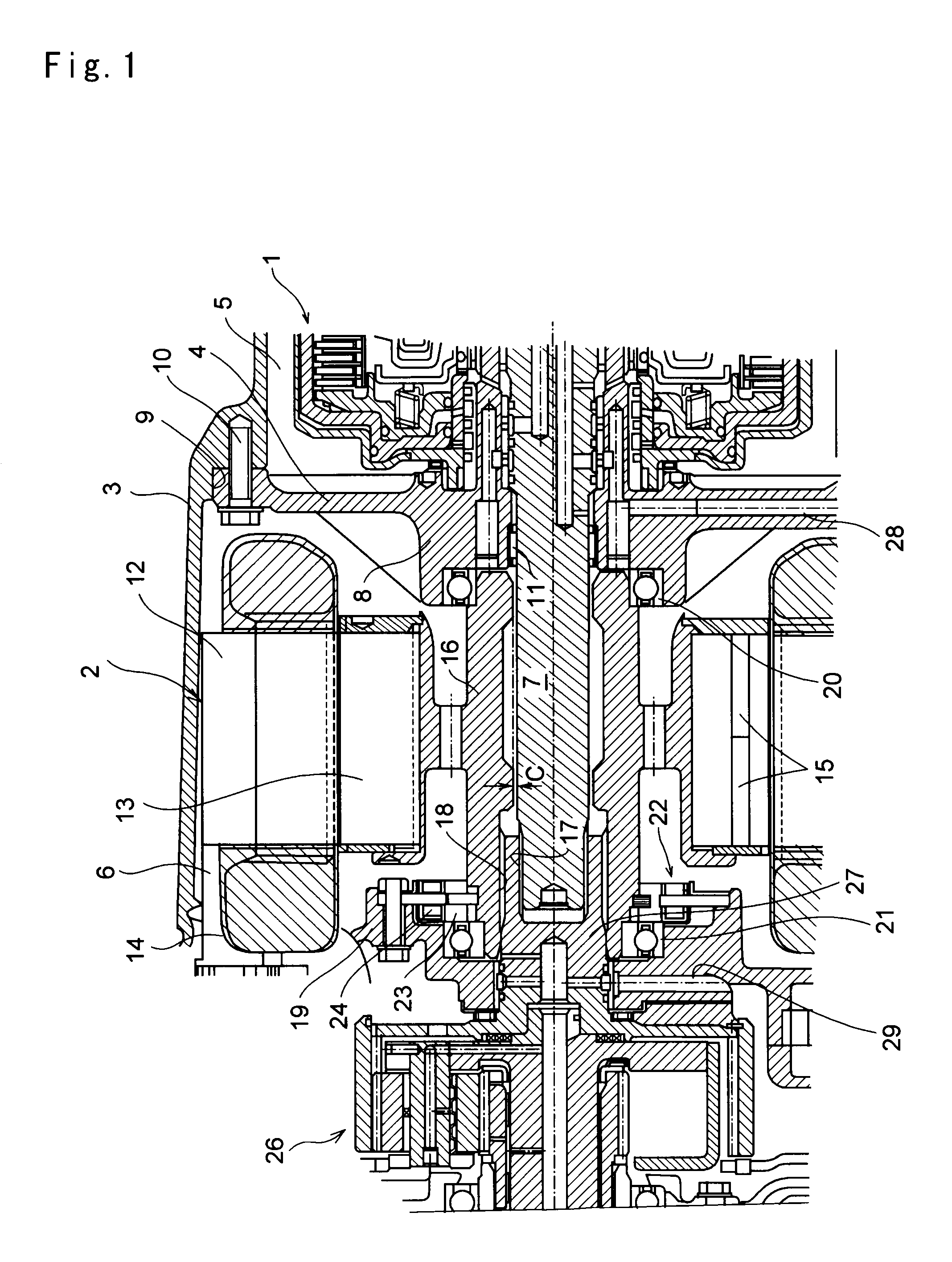 Power transmission device and method of assembling the same
