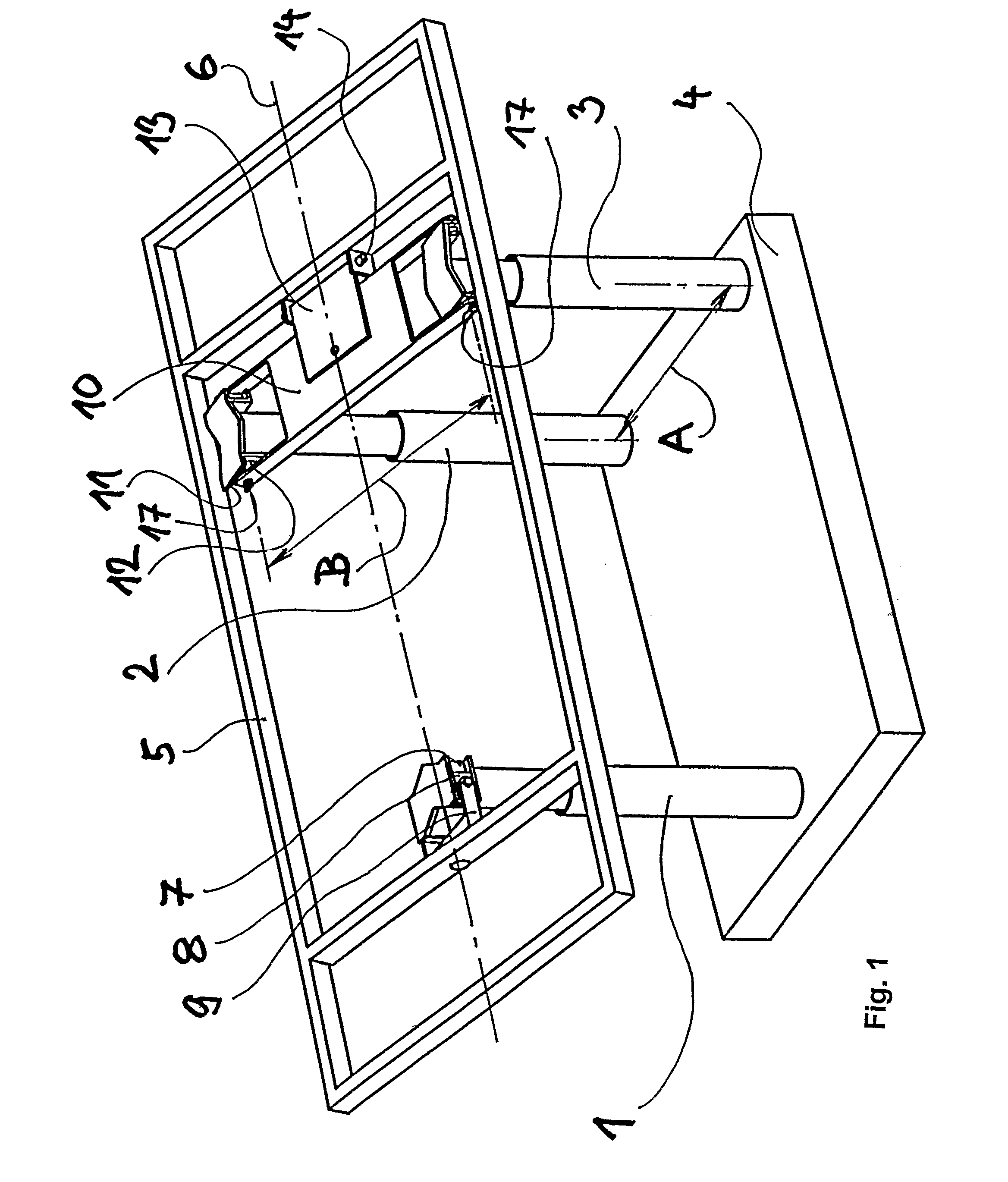 Positioning mechanism of a bed