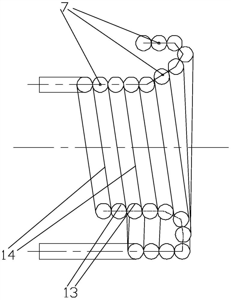 Combined burner cooling cover device