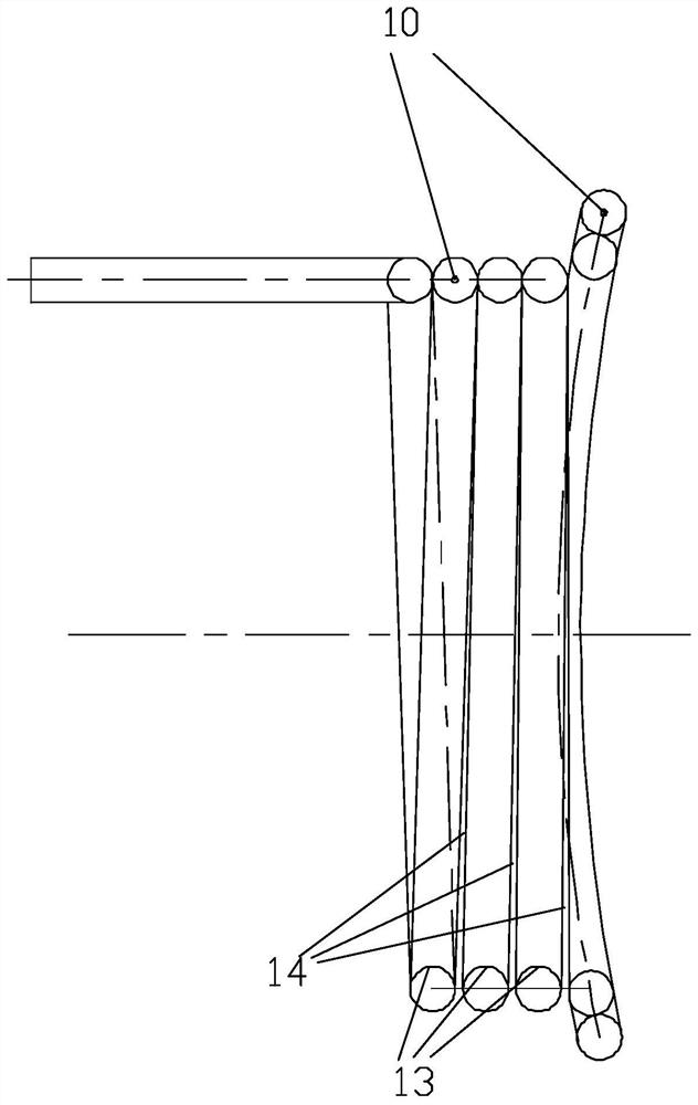 Combined burner cooling cover device