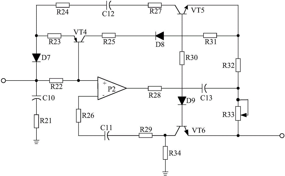 Bipolar switch voltage-stabilizing power supply based on audion current expanding circuit