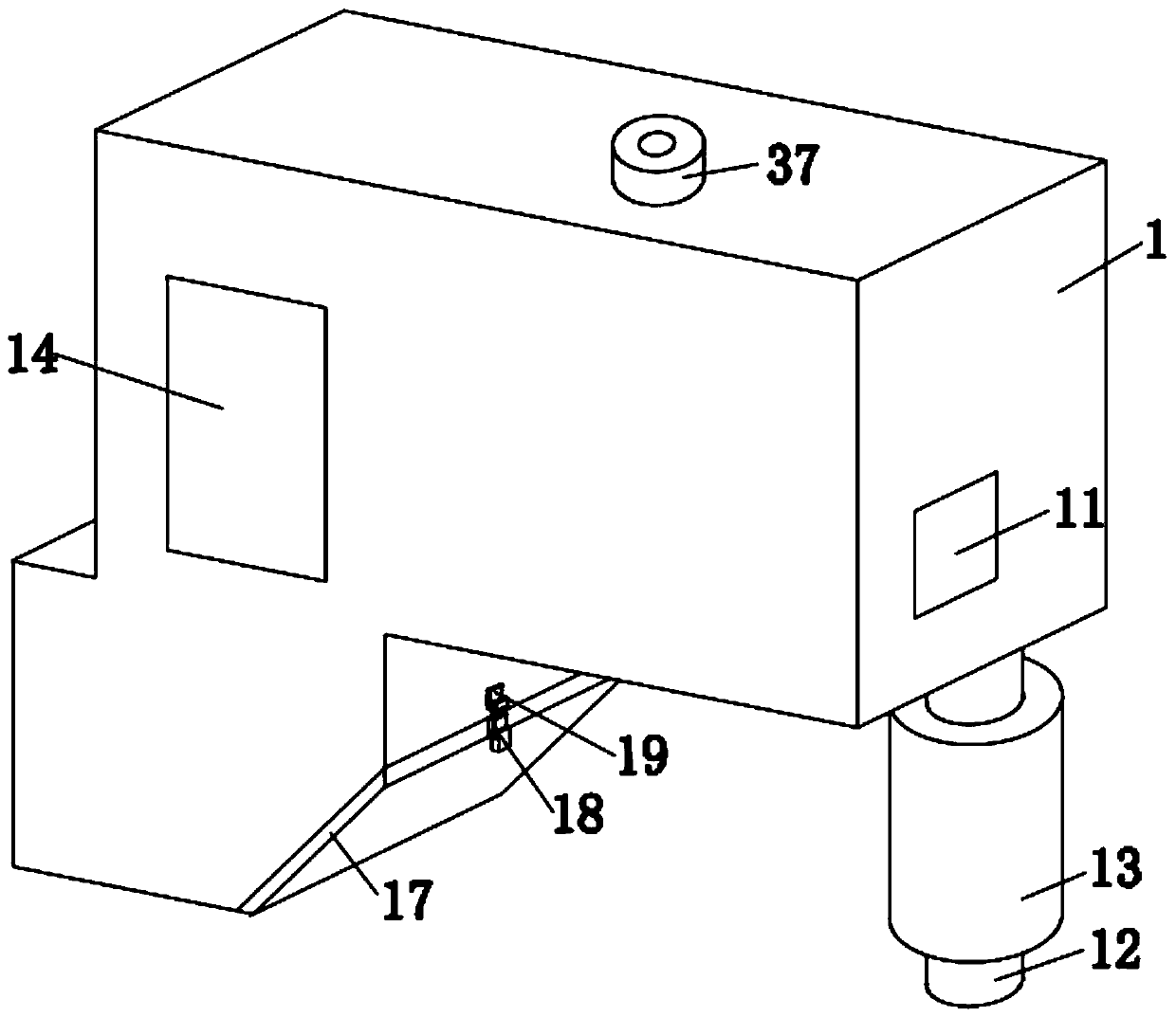 Slicing device for preparation of traditional Chinese medicine decoction pieces