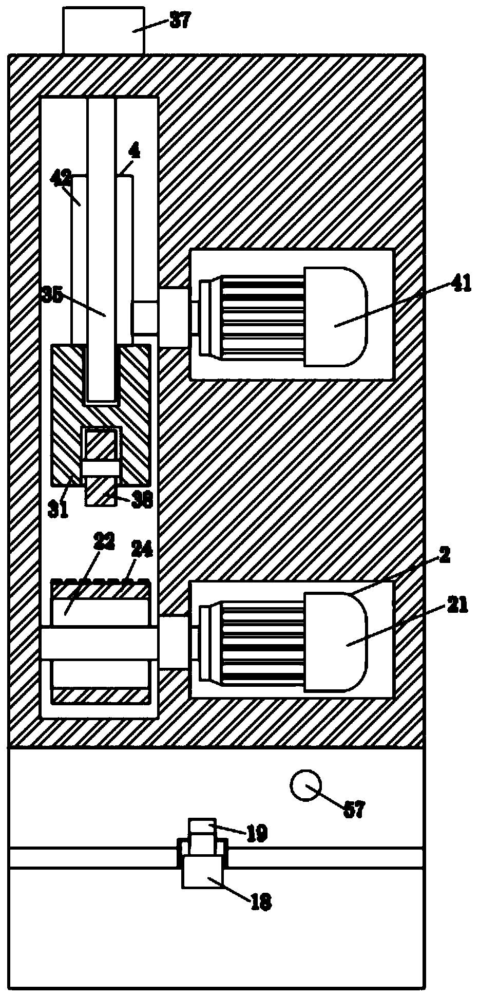 Slicing device for preparation of traditional Chinese medicine decoction pieces