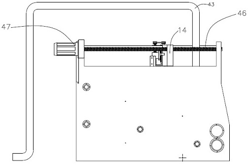 Belt type filter pressing device for sludge and working method thereof