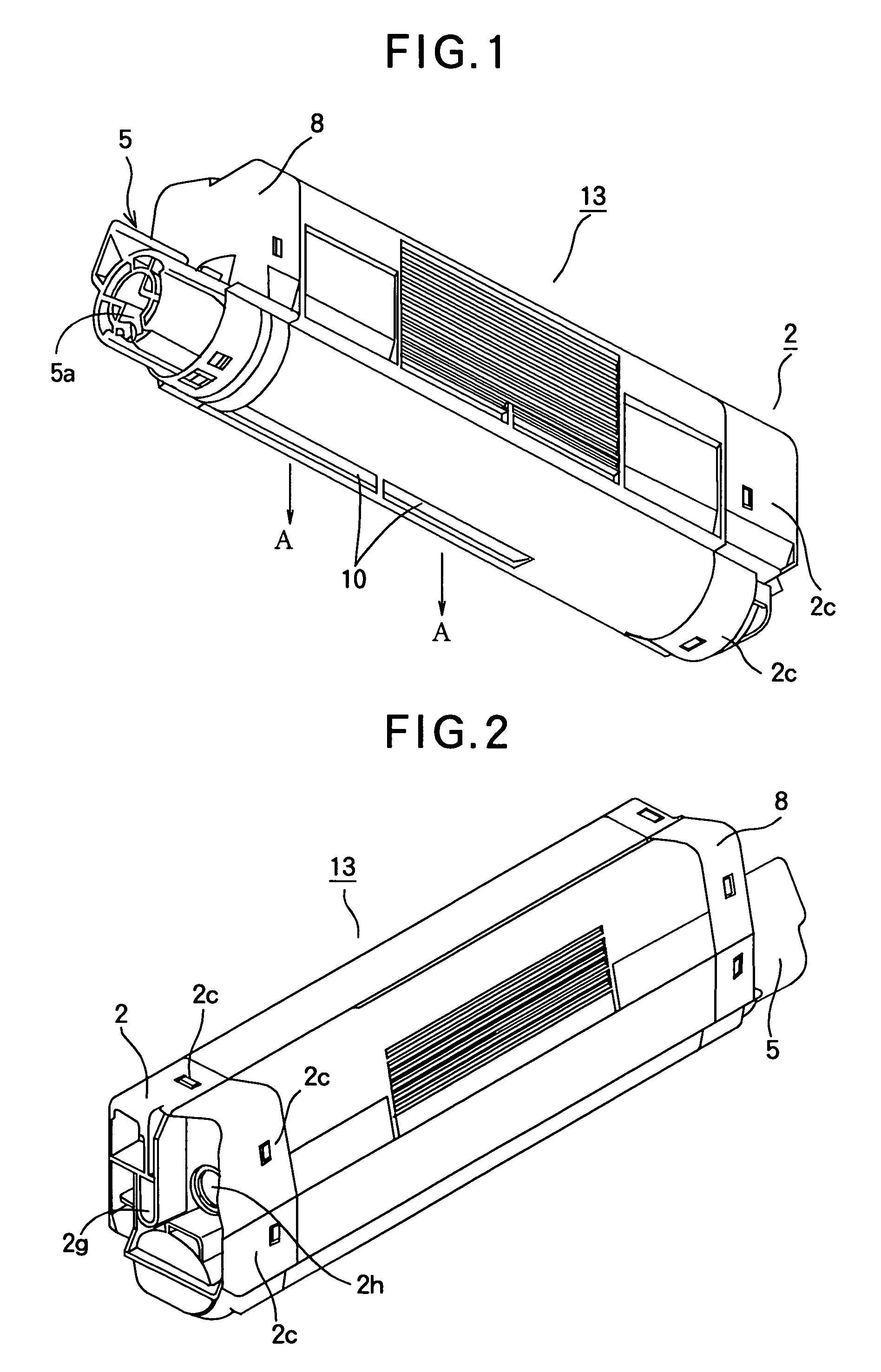 Fitting construction and developer holding unit and image forming apparatus that use the fitting construction